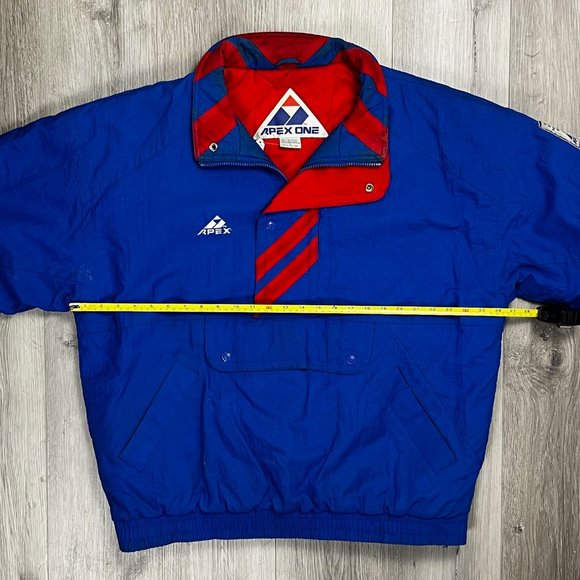 Apex One Vintage Created For The Professional Athlete Blue/Red Large Winter Ski - Picture 8 of 10